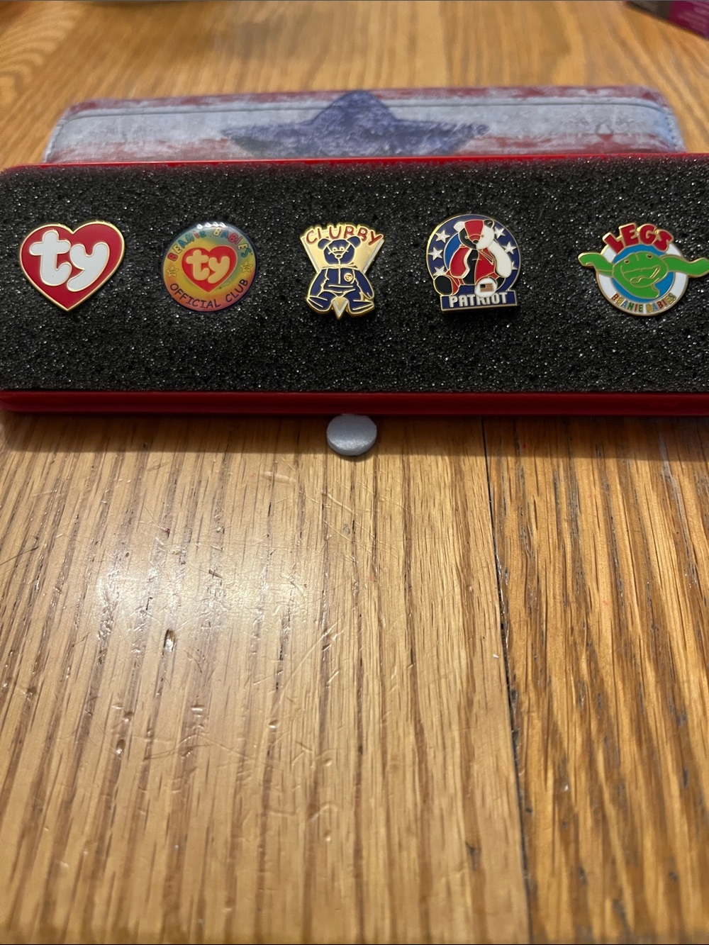 Ty Multicolor Collectible Enamel Pin Set